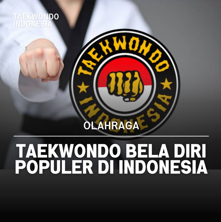 Taekwondo bela diri populer di Indonesia Taekwondo Indonesia Dojang falconsalatiga